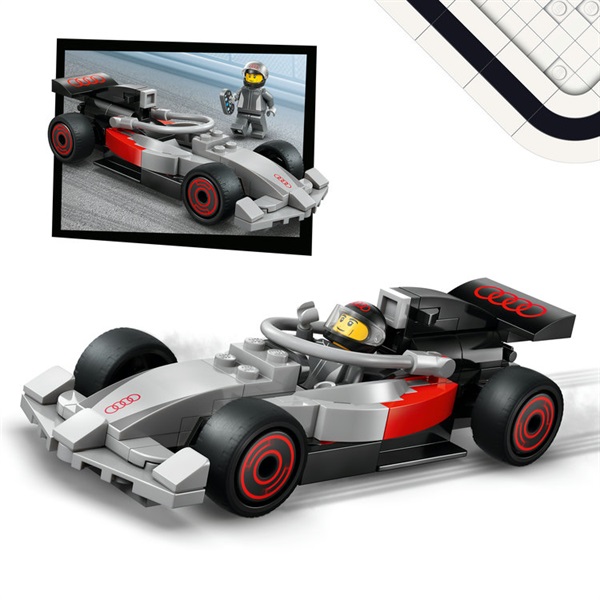 レゴ(LEGO) シティ F1(R) ディスプレイ輸送トラックと Audi F1(R