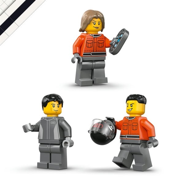 レゴ(LEGO) シティ F1(R) ディスプレイ輸送トラックと Audi F1(R
