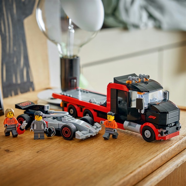 レゴ(LEGO) シティ F1(R) ディスプレイ輸送トラックと Audi F1(R