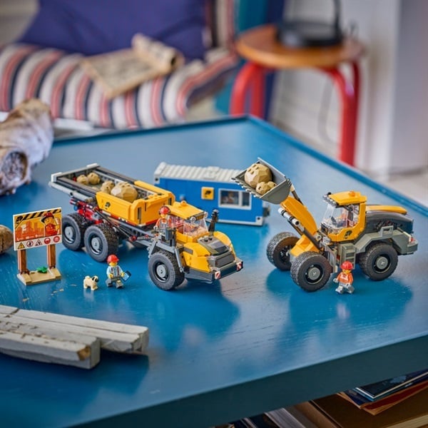 レゴ(LEGO) シティ ダンプトラックとフロントエンドローダー 60494