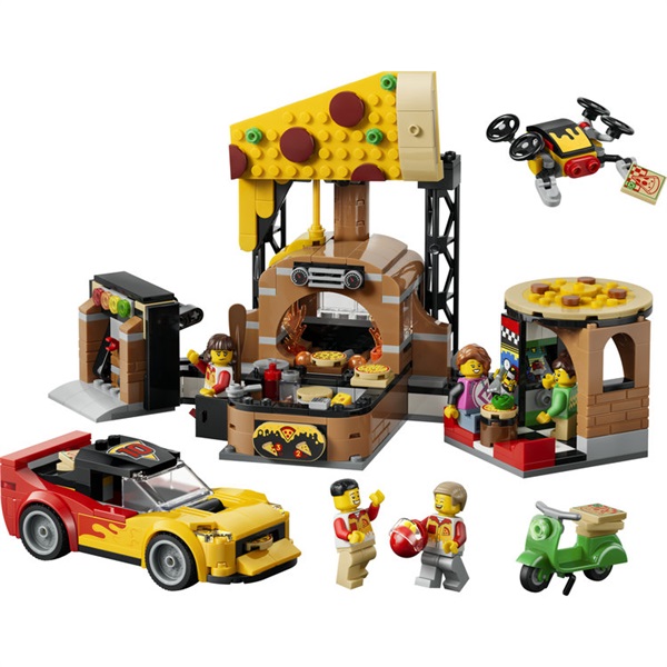 レゴ(LEGO) シティ 宅配ピザ屋 60496 5702018056875 | イオンスタイル