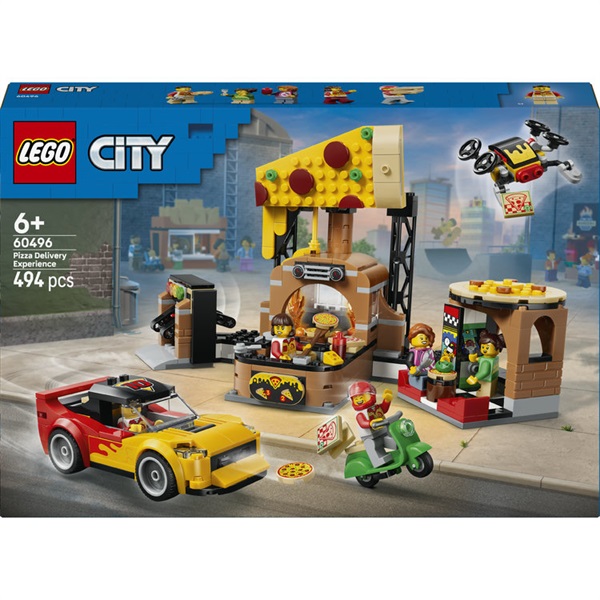 レゴ(LEGO) シティ 宅配ピザ屋 60496 5702018056875 | イオンスタイル
