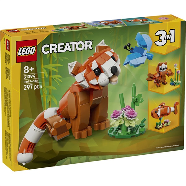 レゴ(LEGO) クリエイター しましましっぽのレッサーパンダ 31394