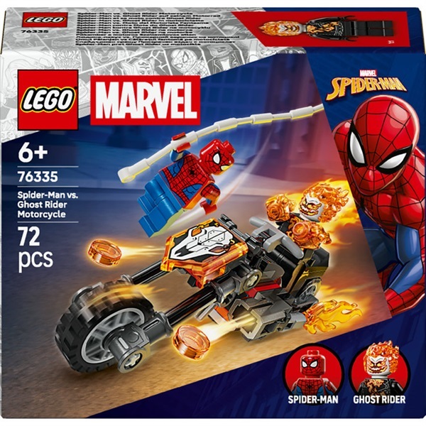 レゴ(LEGO) マーベル スパイダーマンとゴーストライダーの戦い 76335