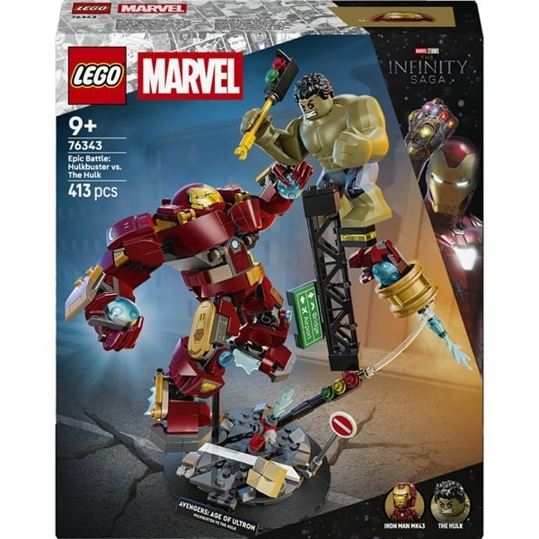 レゴ(LEGO) マーベル ハルクバスターとハルクの対決 76343