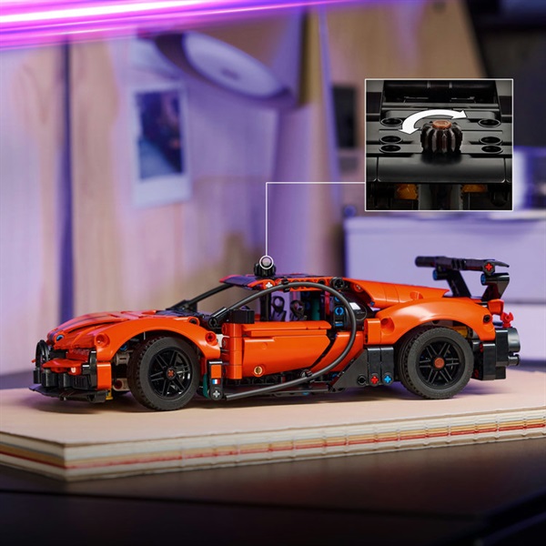 レゴ(LEGO) テクニック Bugatti Chiron Pur Sport ハイパーカー 42222