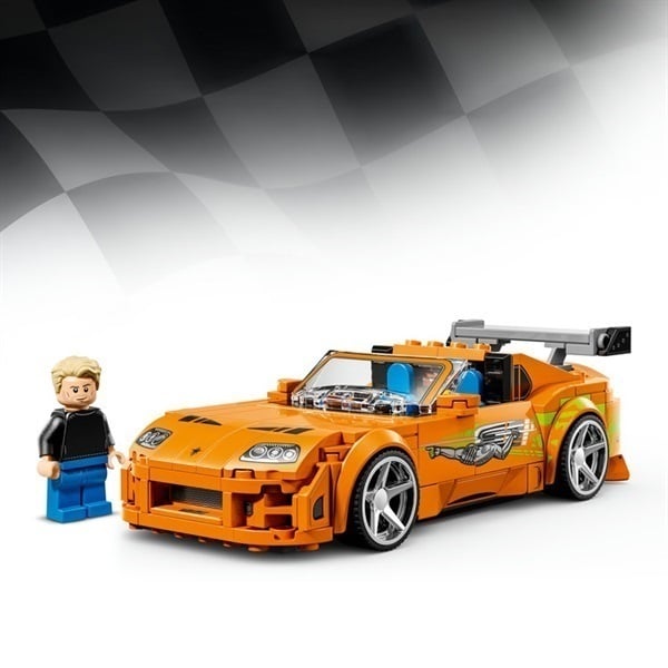 モフモフ 4本セット レゴ(LEGO) スピードチャンピオン Fast and Furious Toyota Supra MK4