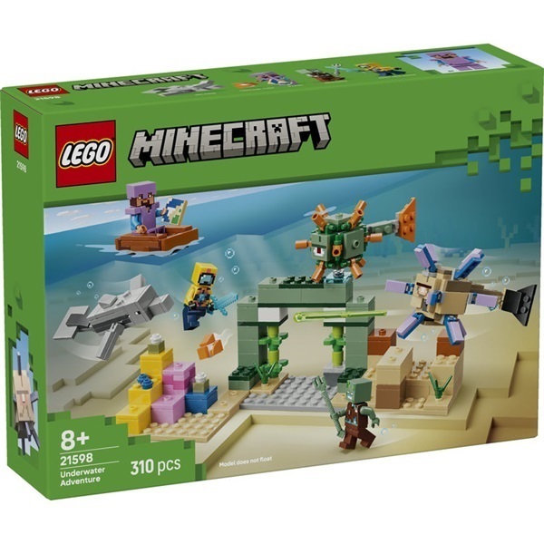 レゴ(LEGO) マインクラフト 海底探検 21598 5702018069301 | イオン