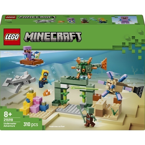 レゴ(LEGO) マインクラフト 海底探検 21598 5702018069301 | イオン