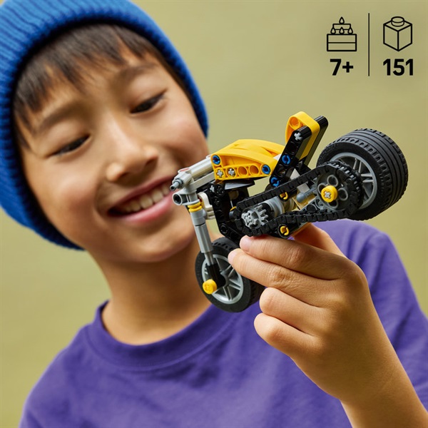 レゴ(LEGO) テクニック 黄色のオートバイ 42225 5702018069356