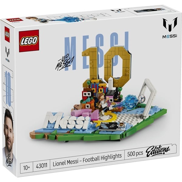 メタコレ10点セット外箱破損有り外箱破損有り レゴ(LEGO) エディション リオネル・メッシ：ゴールの瞬間 43011