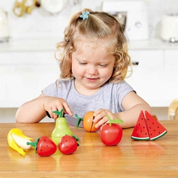 Hape ヘルシーフルーツセット E3171 6943478030817 3歳から