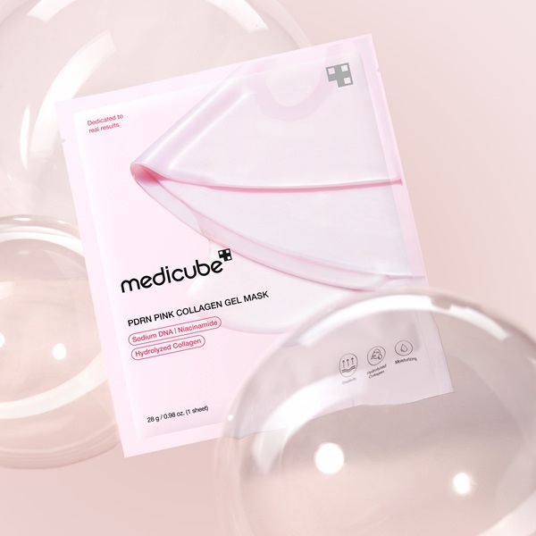 メディキューブ PDRNピンクコラーゲンゲルマスク 28g/1シート medicube